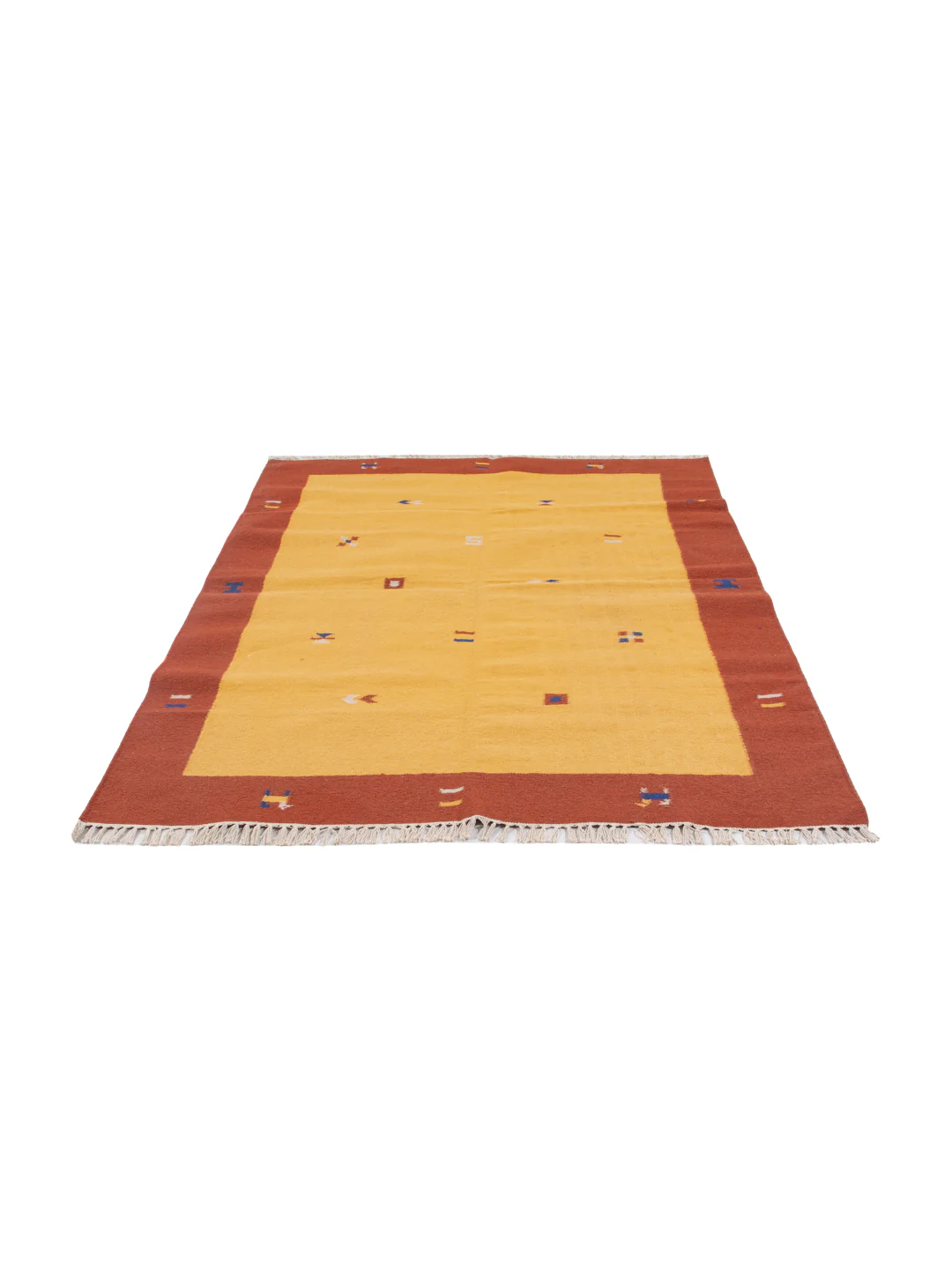 Kelim Teppich - Trendy - 240 x 170 cm - gold - Image 6