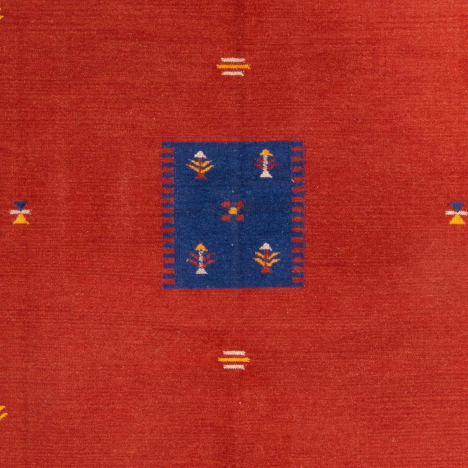 Kelim Teppich - Trendy 240 x 170 cm - dunkelrot - Image 2