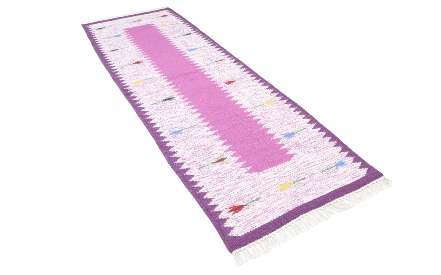 Kelim Modern Teppich 250x80cm - Image 4
