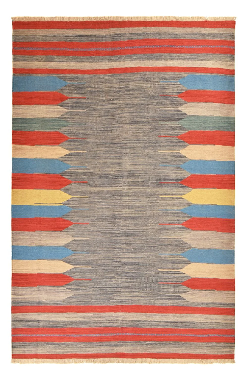 Kelim Teppich - Trendy - 293 x 199 cm - mehrfarbig