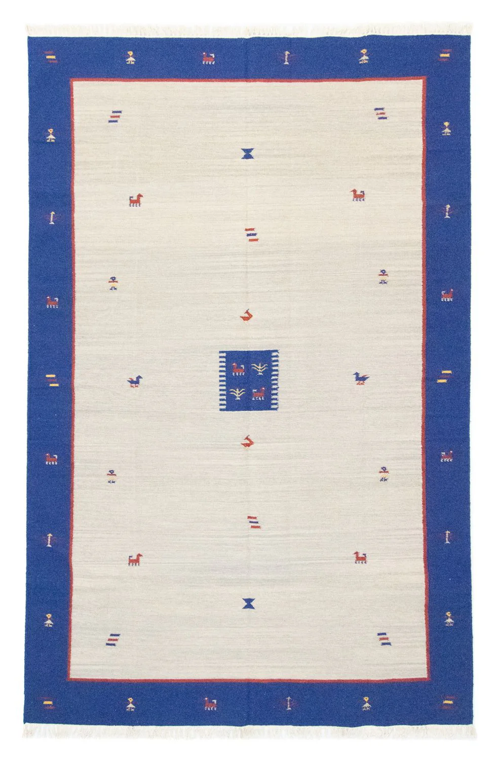 Kelim Teppich - Trendy 300 x 200 cm - beige