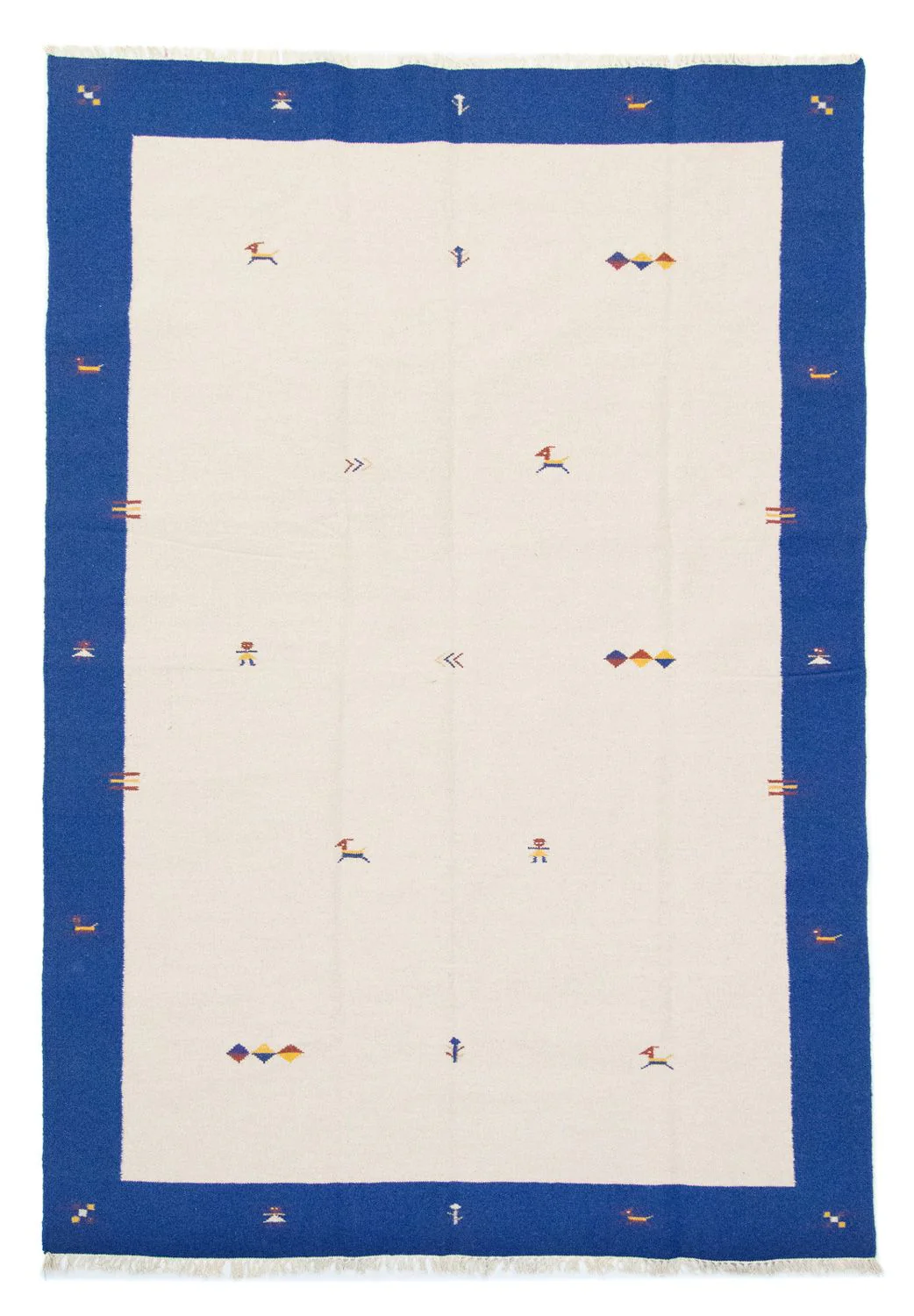 Kelim Teppich - Trendy 300 x 200 cm - beige