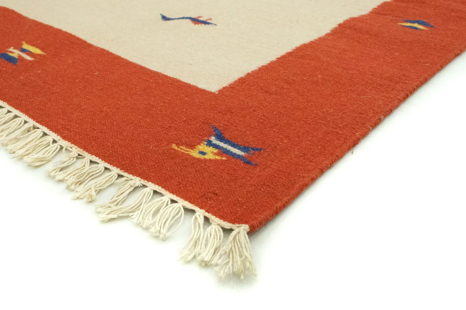 Kelim Teppich - Trendy 300 x 200 cm - beige - Image 2