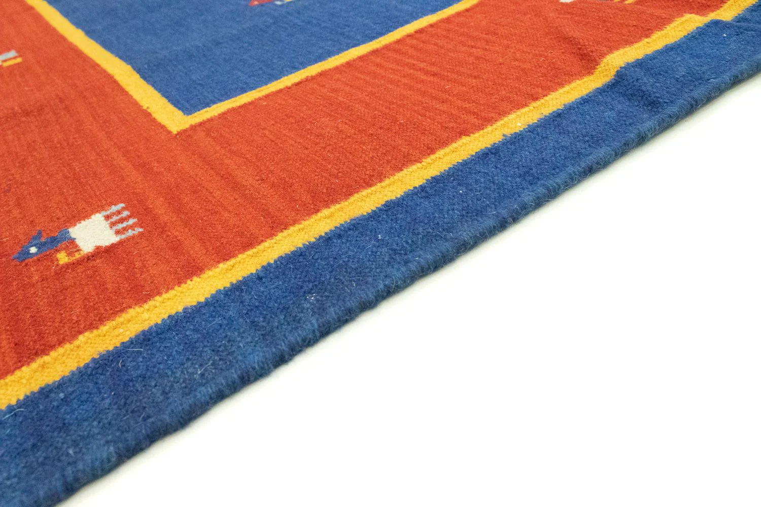 Kelim Teppich - Trendy 300 x 200 cm - blau - Image 3