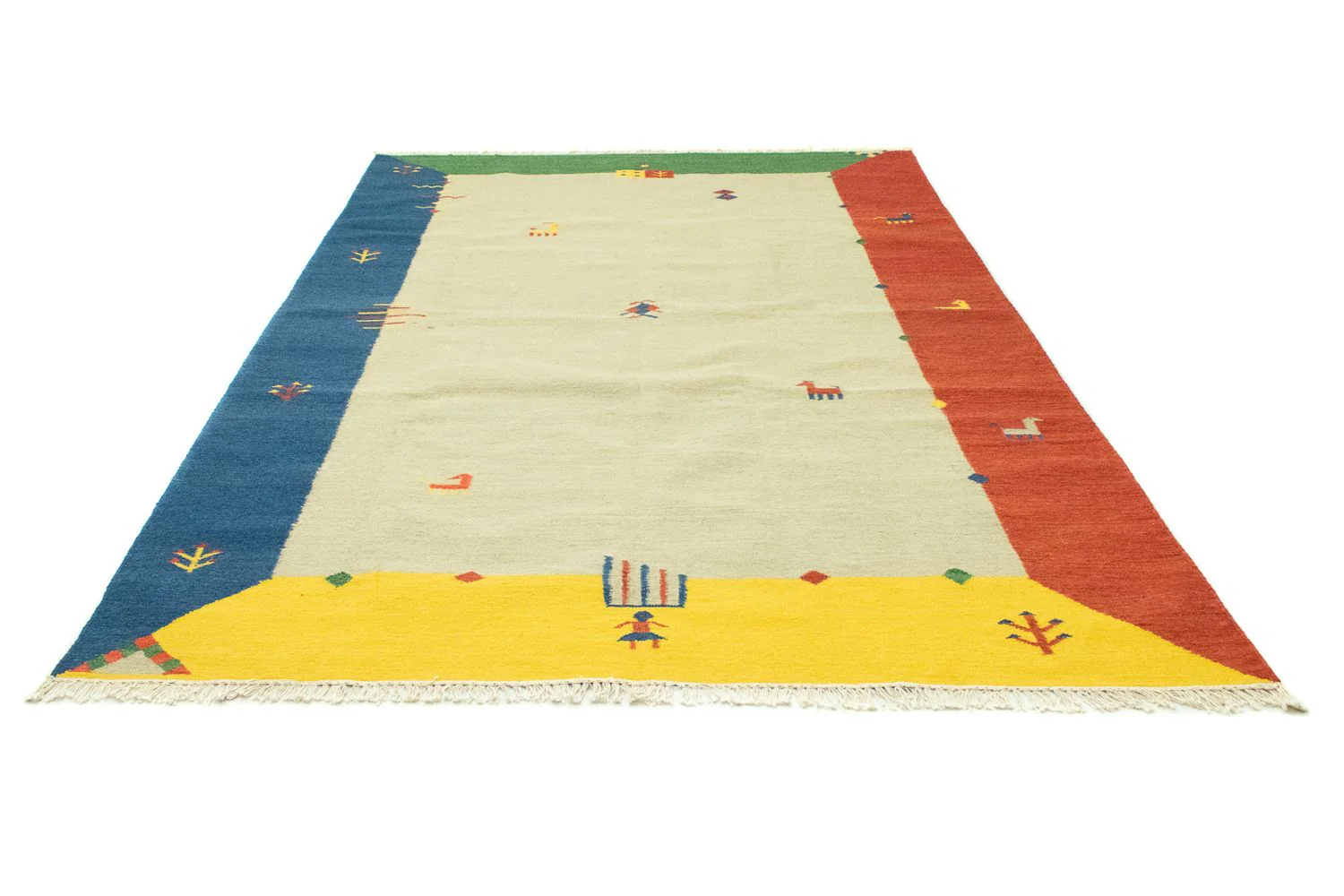 Kelim Teppich - Trendy 300 x 200 cm - beige - Image 5