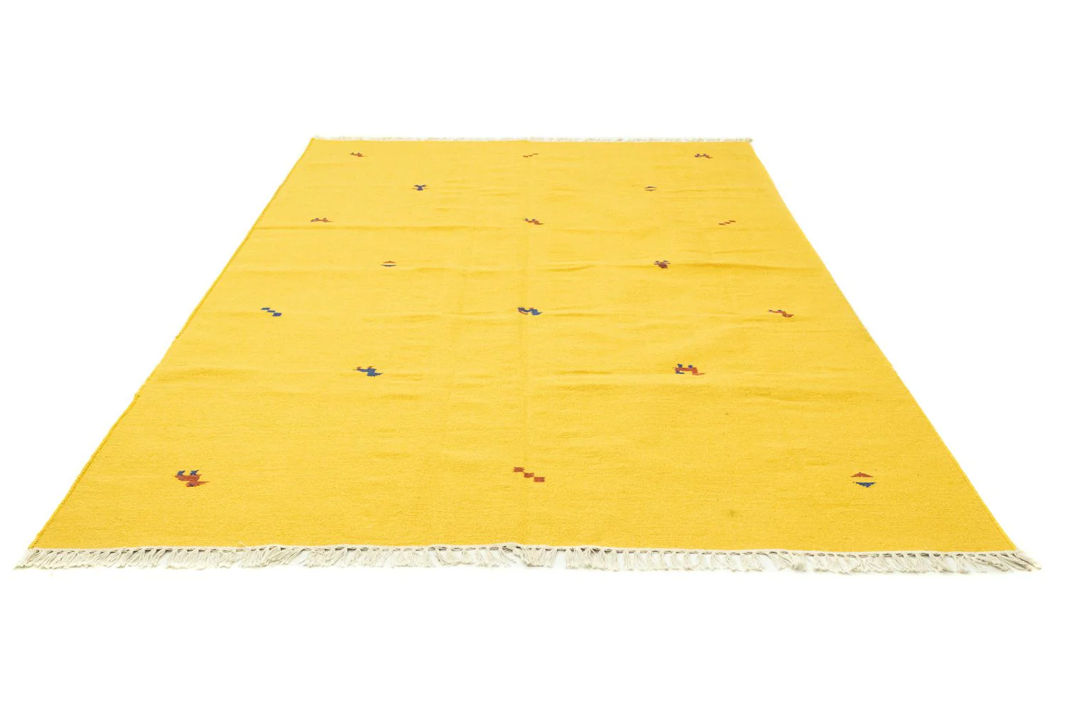 Kelim Teppich - Trendy 300 x 200 cm - gelb - Image 5
