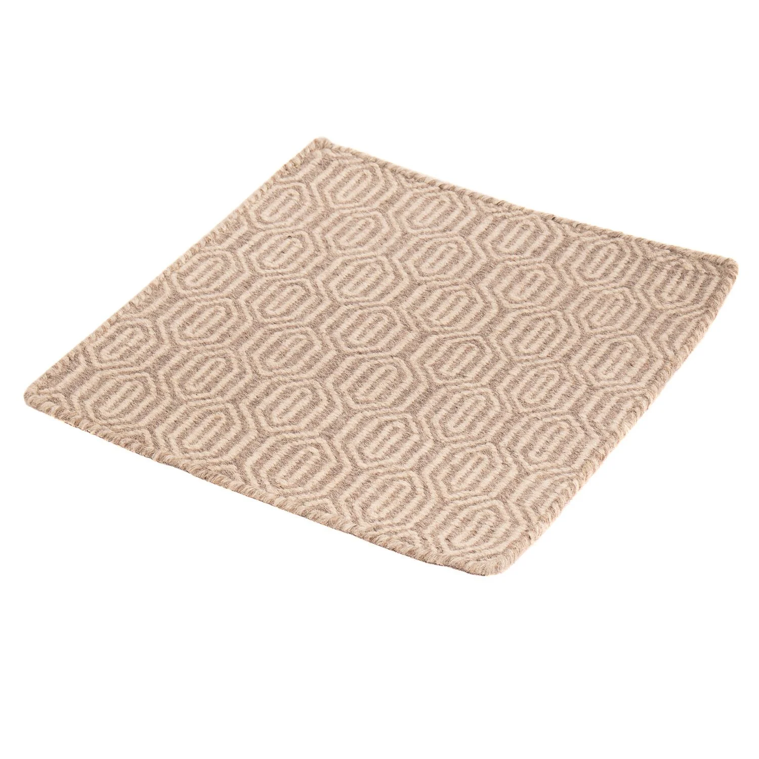 Kelim Teppich - Trendy 45 x 46 cm - hellbraun - Image 4