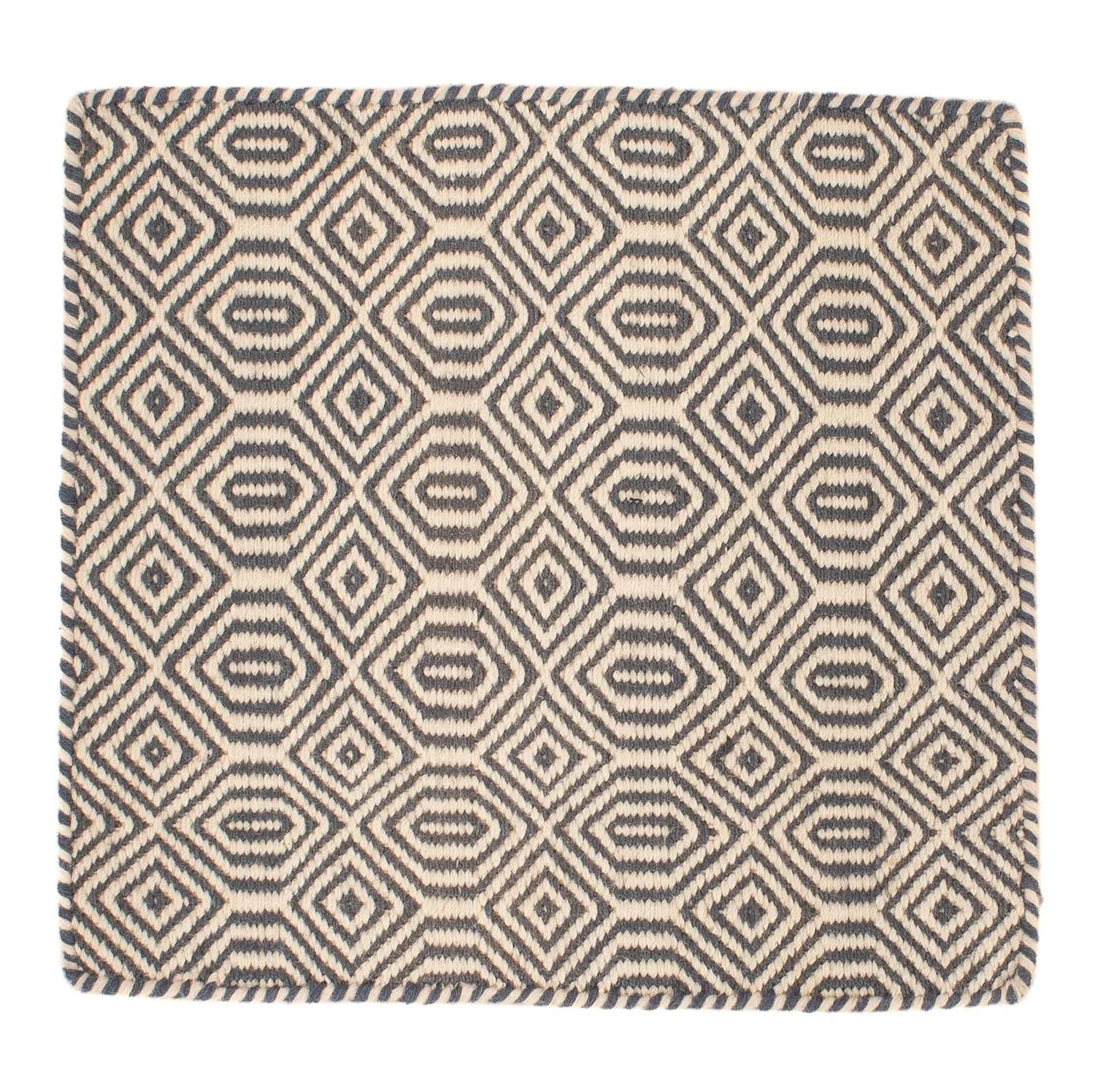 Kelim Teppich - Trendy 47 x 44 cm - mehrfarbig
