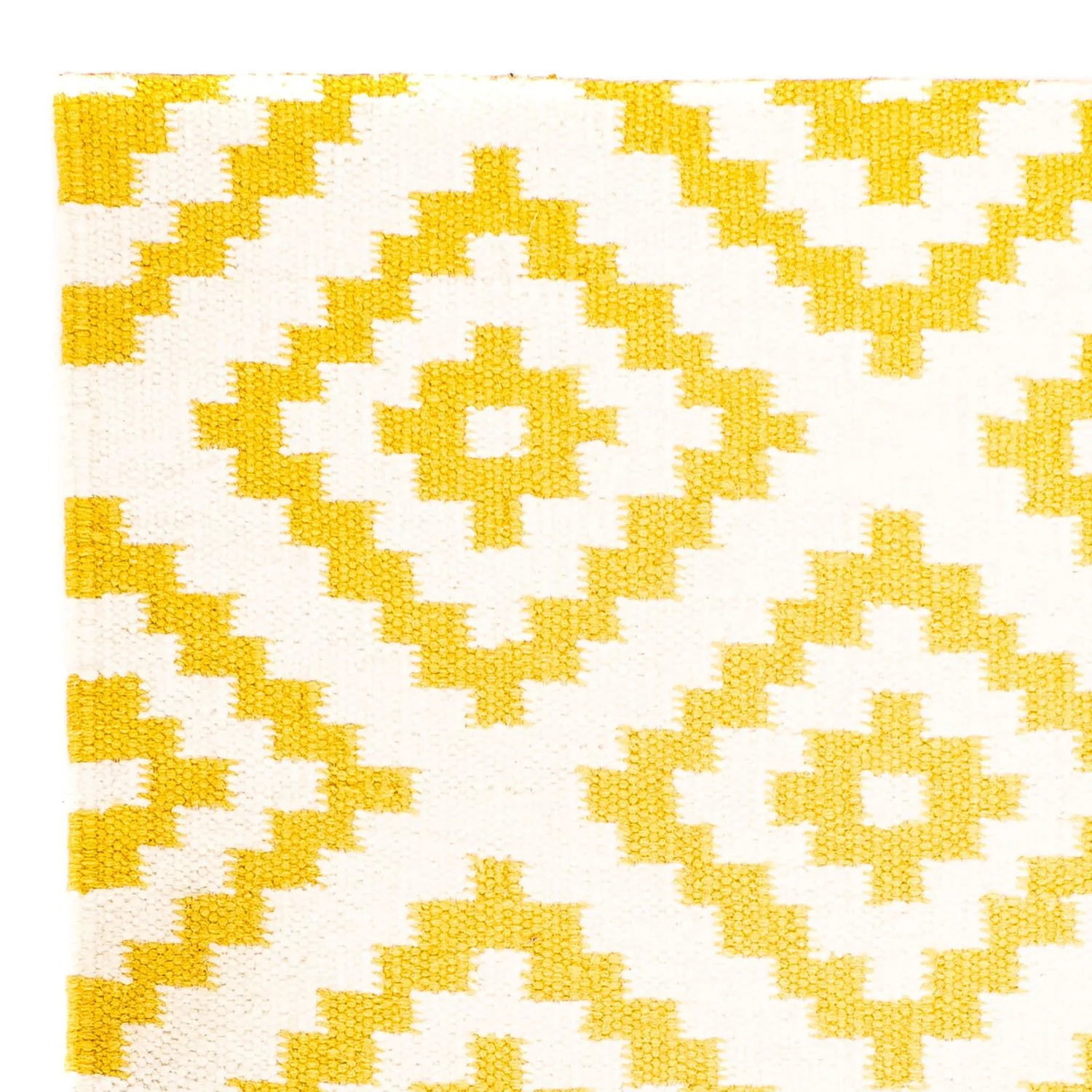 Kelim Teppich - Trendy 80 x 72 cm - beige - Image 3