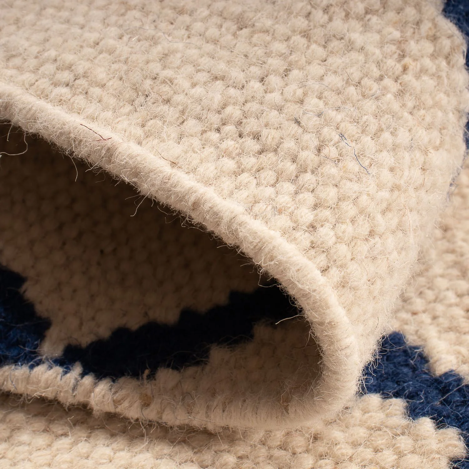 Kelim Teppich - Trendy 90 x 60 cm - beige - Image 4