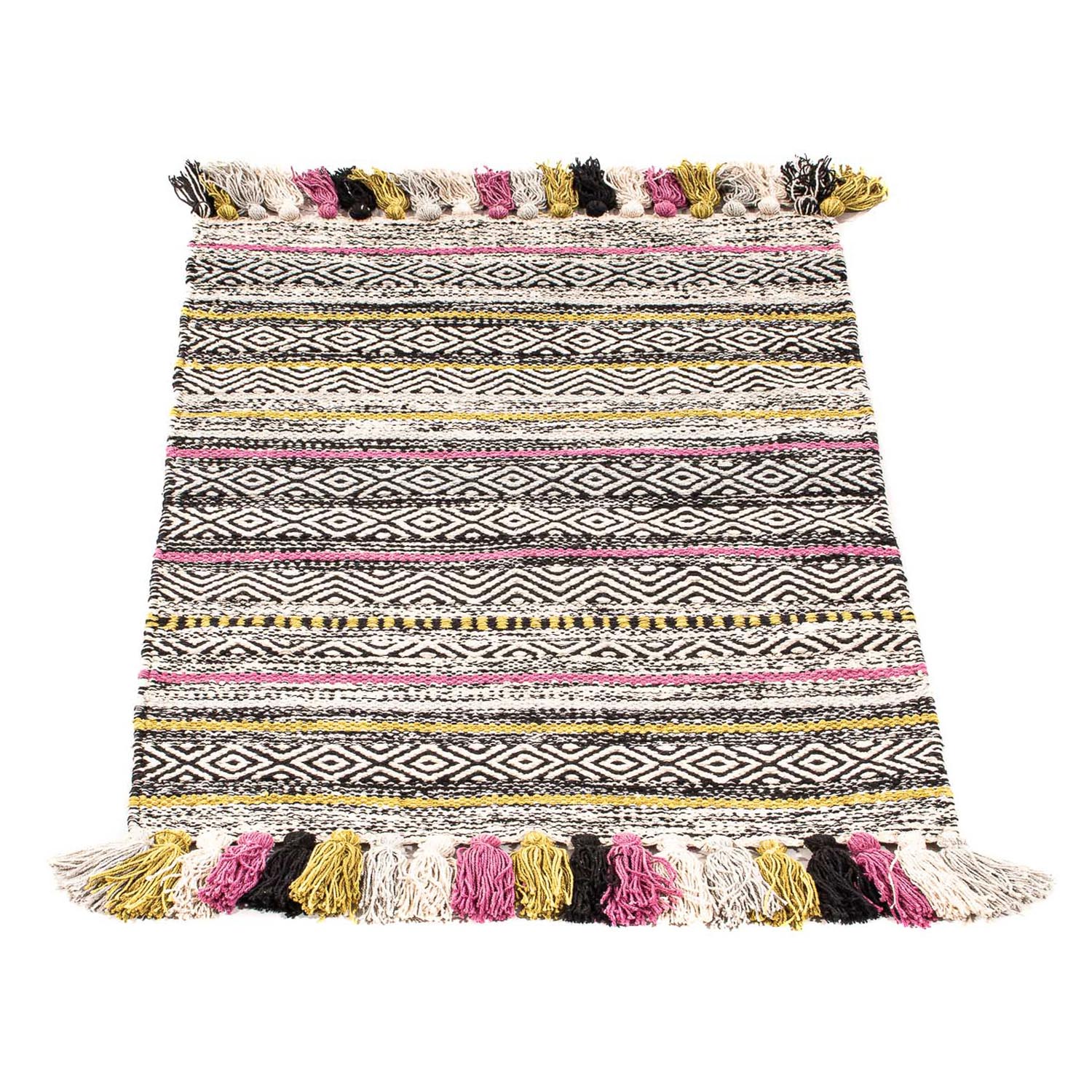 Kelim Teppich - Trendy 90 x 60 cm - mehrfarbig - Image 5