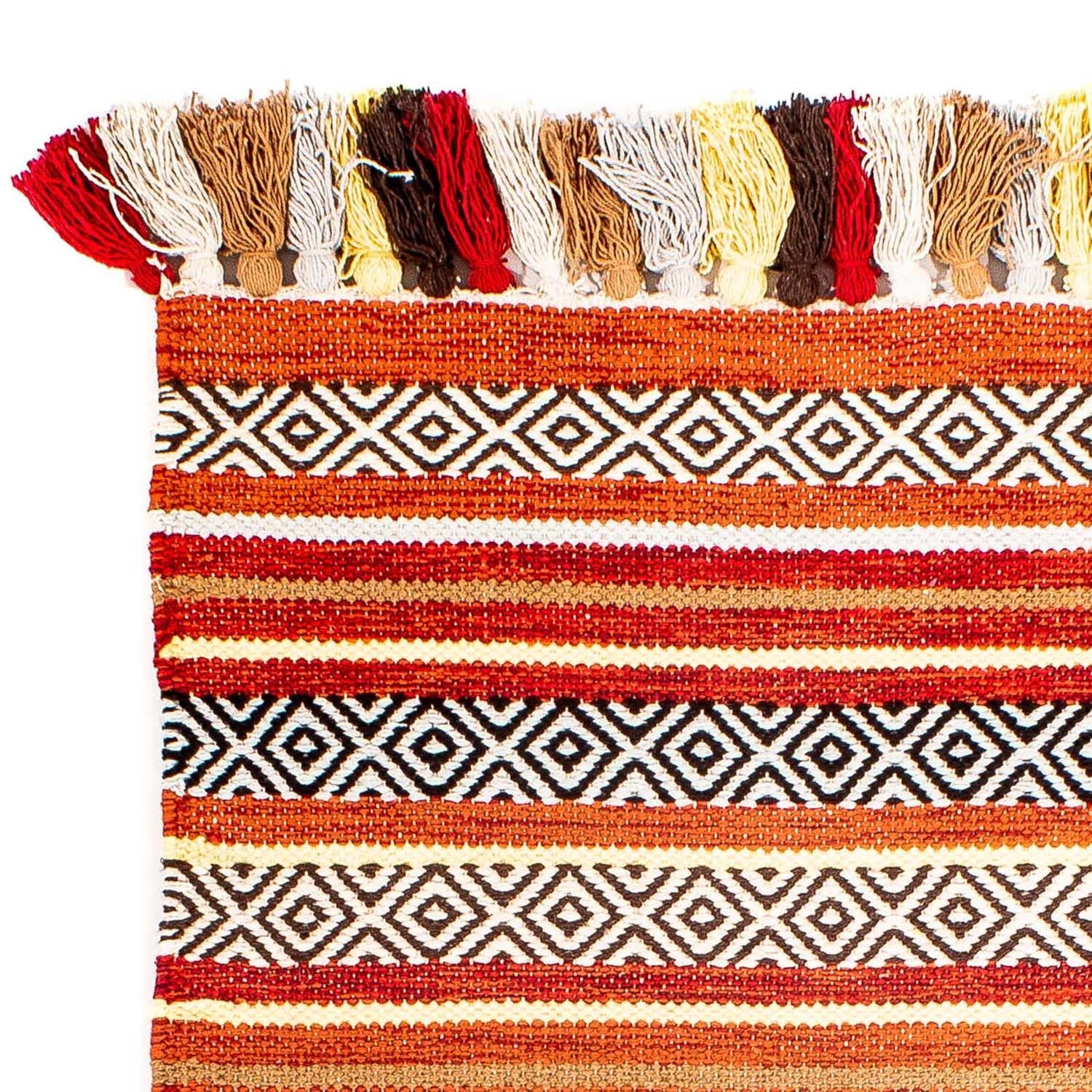 Kelim Teppich - Trendy 94 x 58 cm - mehrfarbig - Image 3