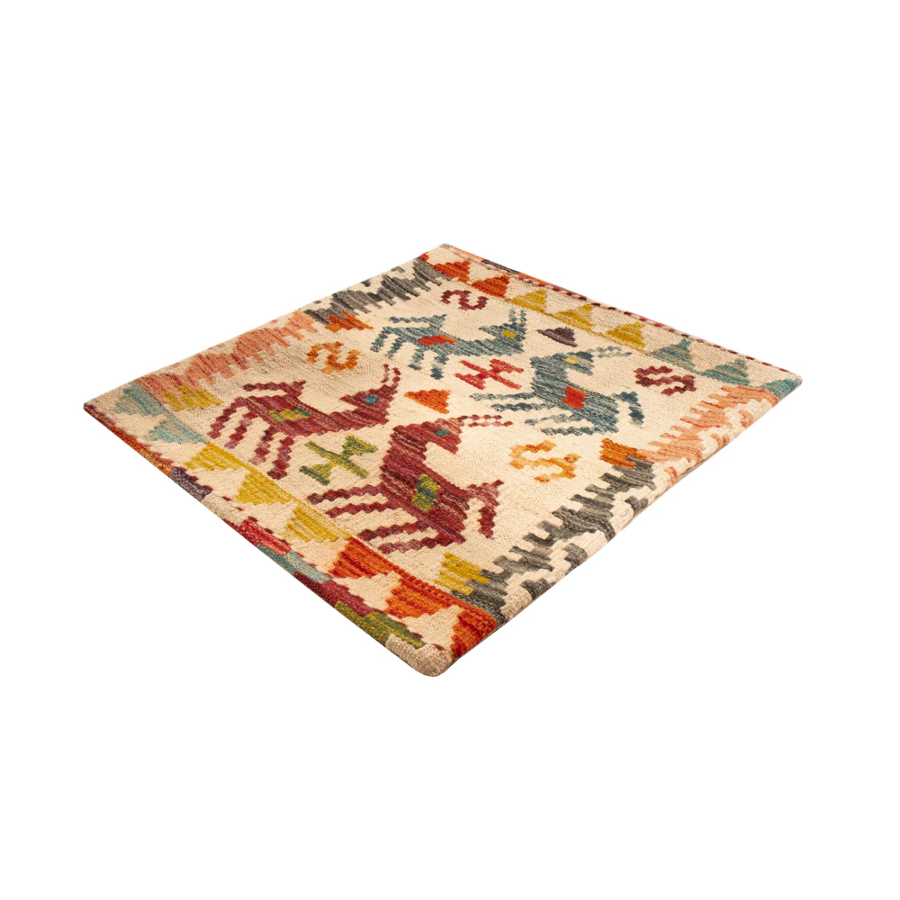 Kissen Teppich 50x50cm - Image 4