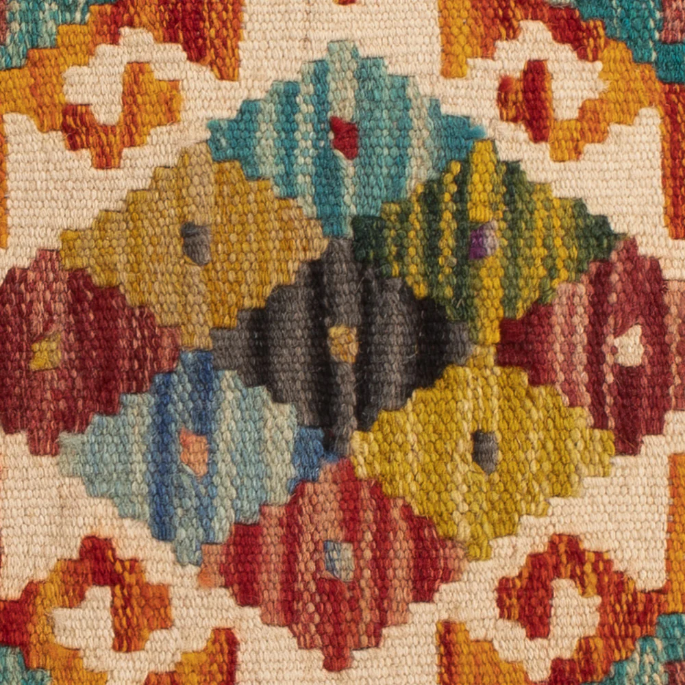 Kissen - Kelim befĂĽllbar quadratisch - 50 x 50 cm - mehrfarbig - Image 2