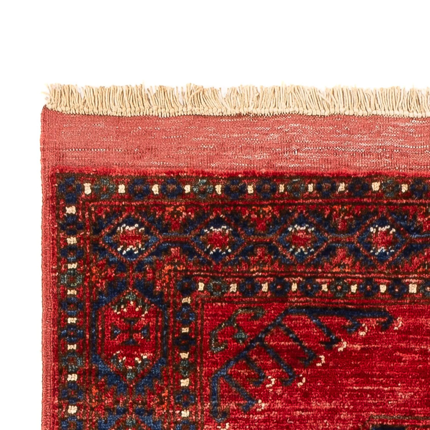 Läufer Afghan - 207 x 80 cm - rot - Image 3