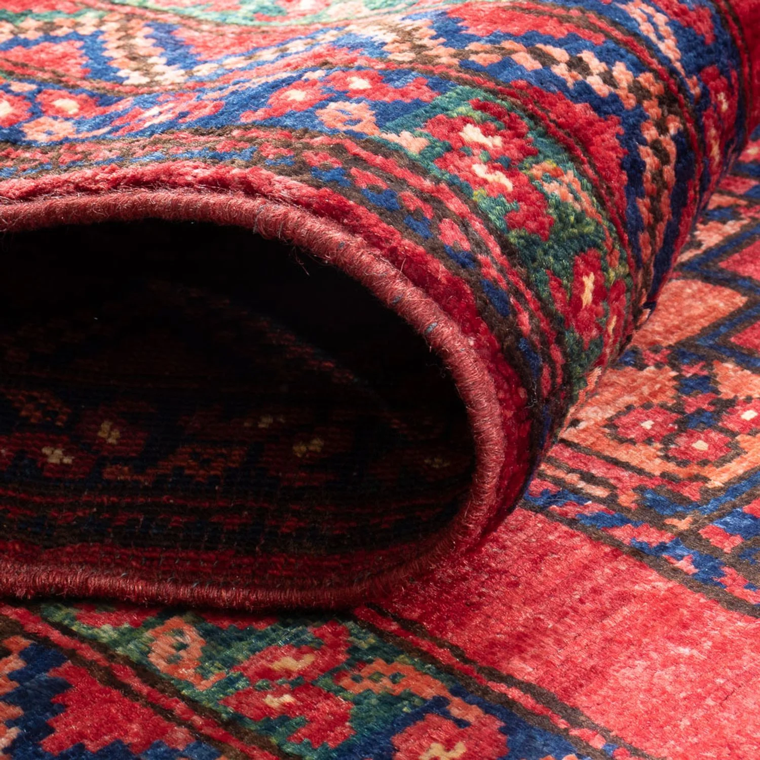 Afghan Teppich 216x83cm - Orientteppich - Image 4