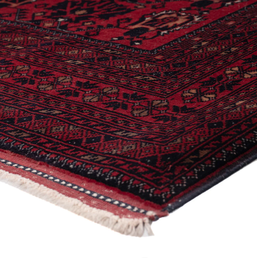LĂ€ufer Afghan - 300 x 82 cm - dunkelrot - Image 4