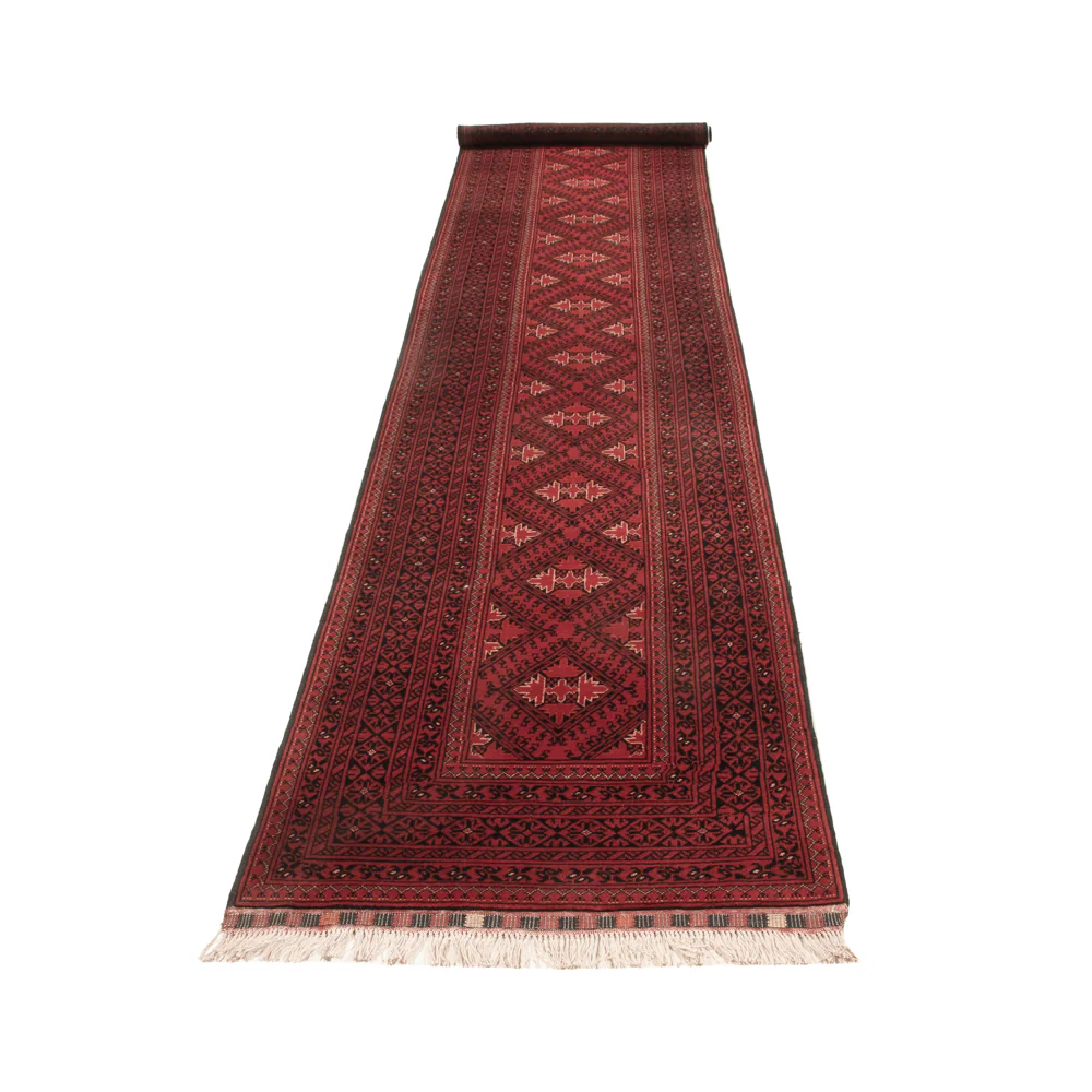 Afghan Teppich 390x77cm - Orientteppich - Image 5