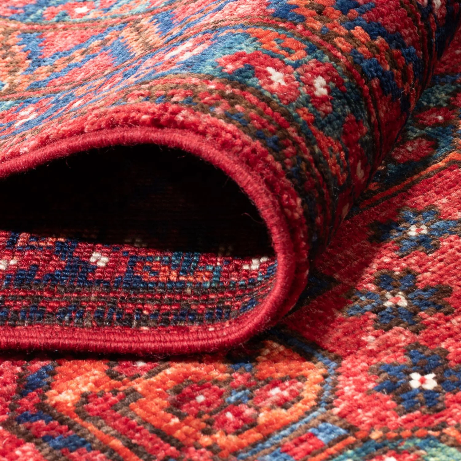 LĂ€ufer Afghan - 395 x 76 cm - rot - Image 4