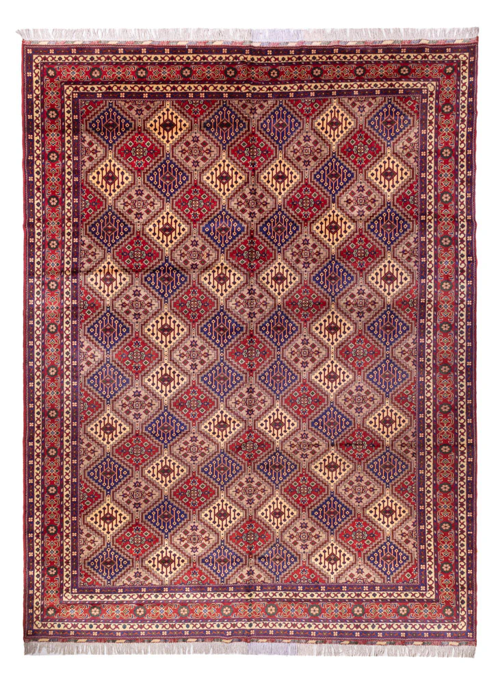 Afghan Teppich 403x296cm - Orientteppich