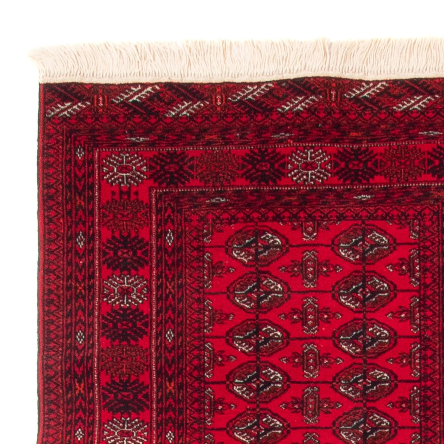 Läufer Afghan - Buchara - 377 x 90 cm - rot - Image 3