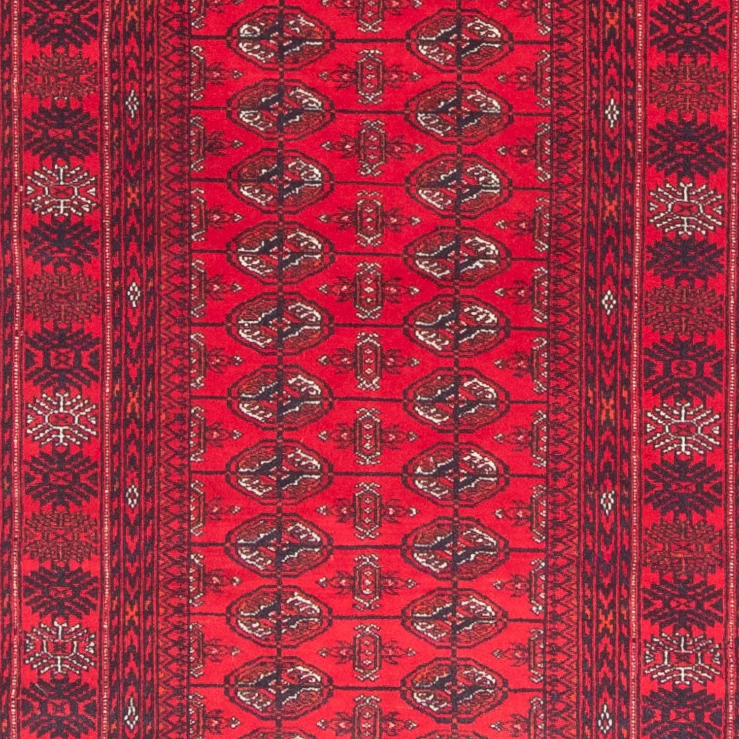 Läufer Afghan - Buchara - 380 x 90 cm - rot - Image 2