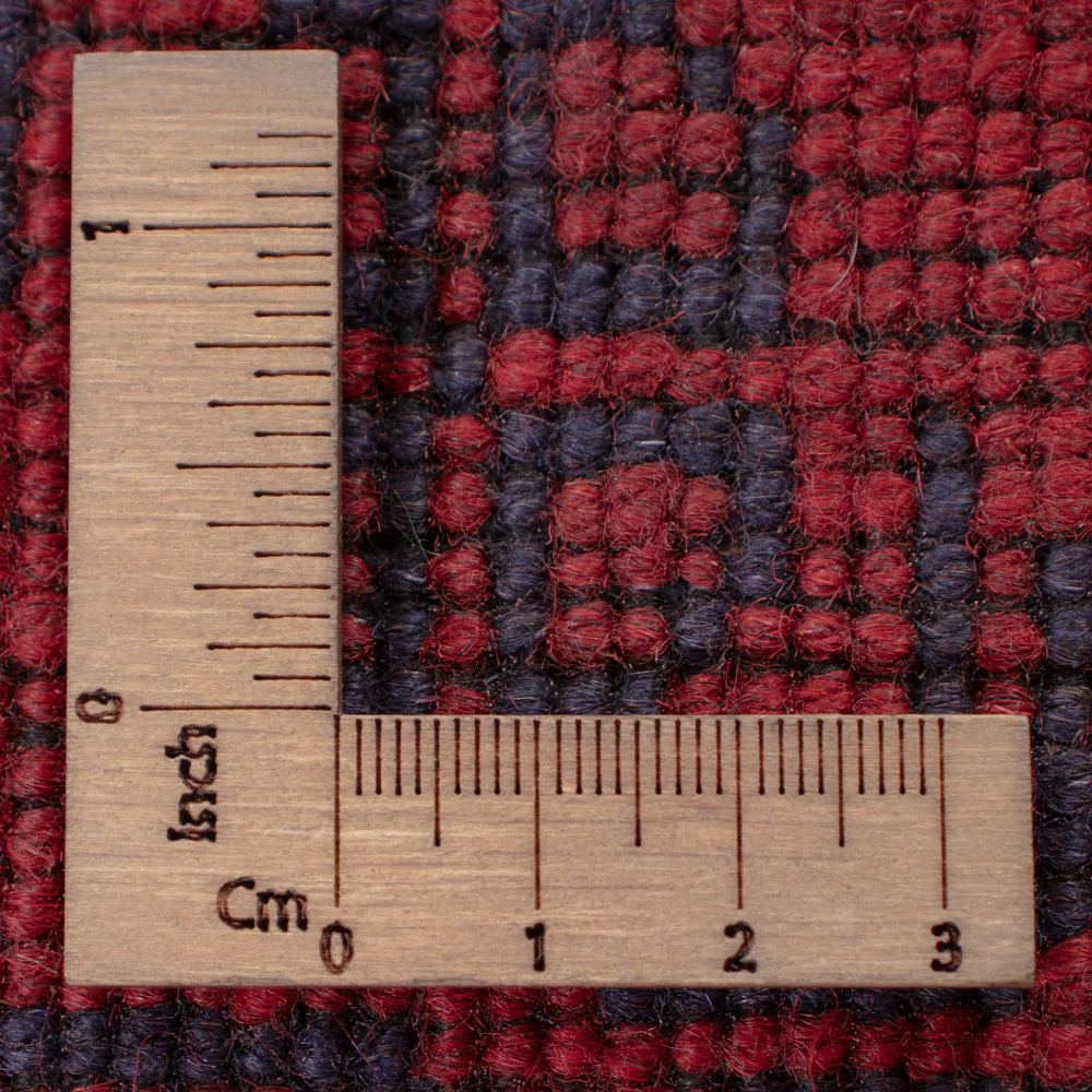 Läufer Afghan - Kunduz - 290 x 80 cm - dunkelrot - Image 7