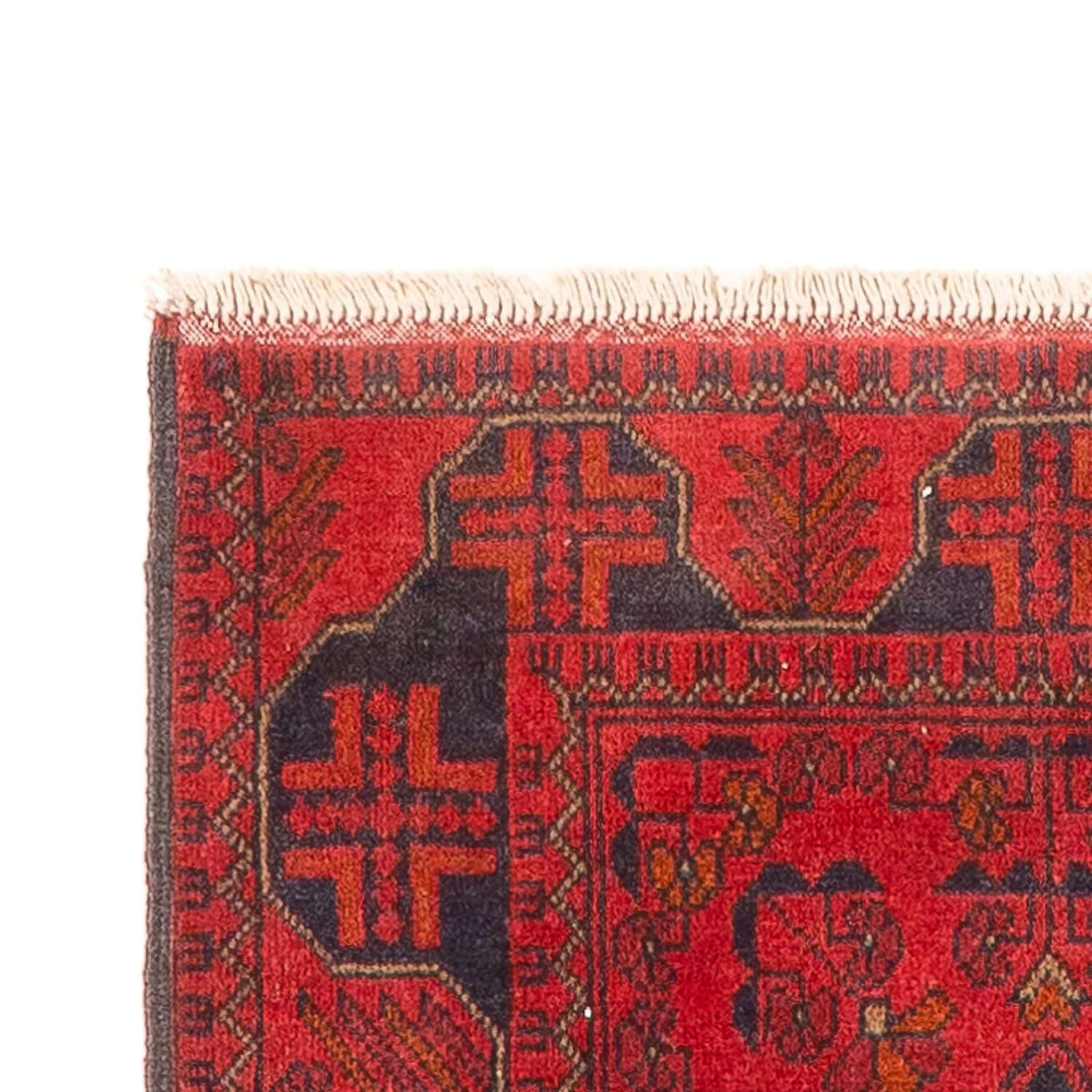 Läufer Afghan - Kunduz - 390 x 80 cm - rot - Image 3