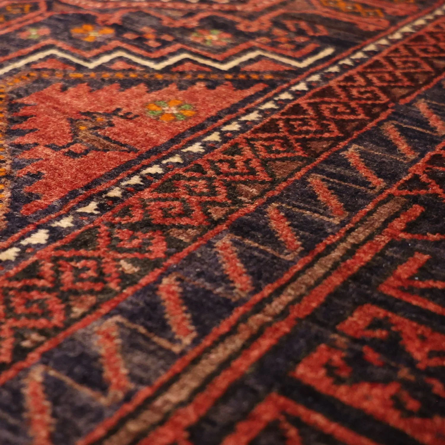 Belutsch Teppich 194x98cm - Orientteppich - Image 3