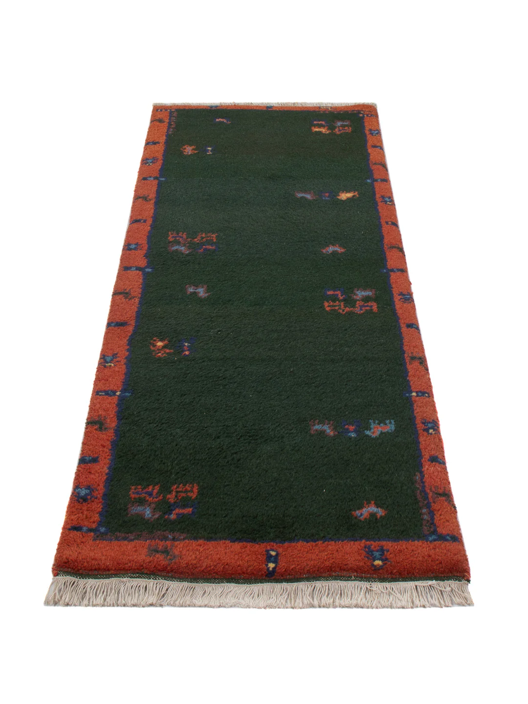 Gabbeh Teppich Indus 200x75cm - Wollteppich - Image 6