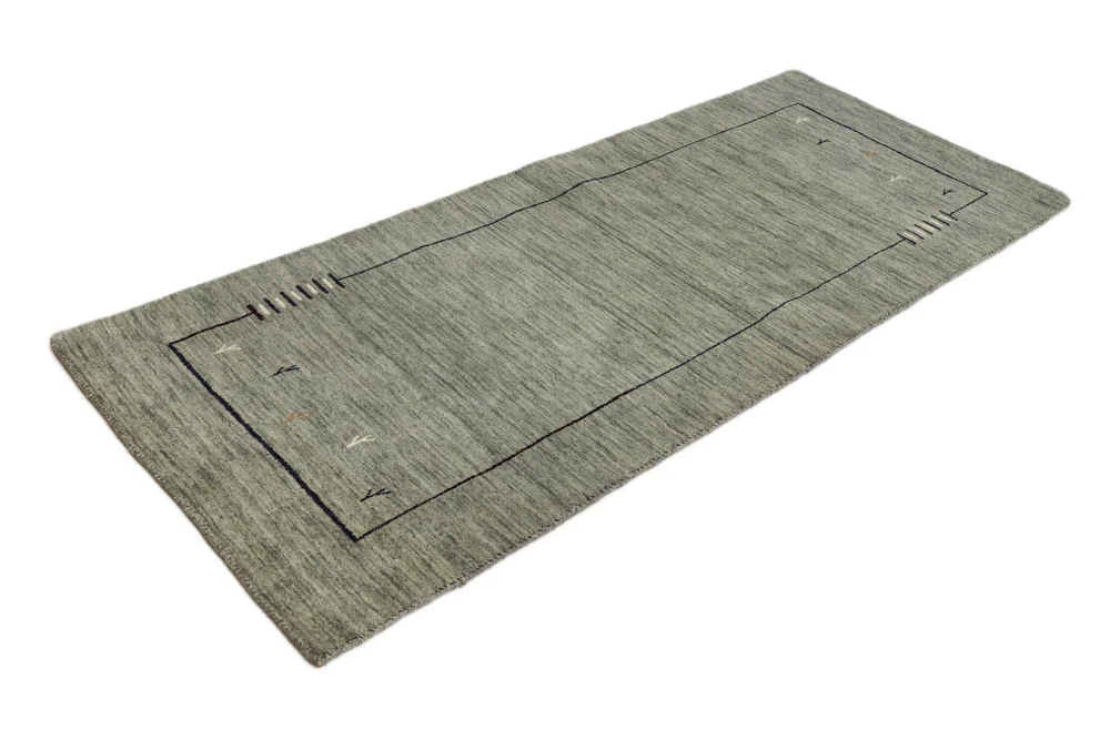 Läufer Gabbeh - Loribaft Softy - 202 x 82 cm - grau - Image 2