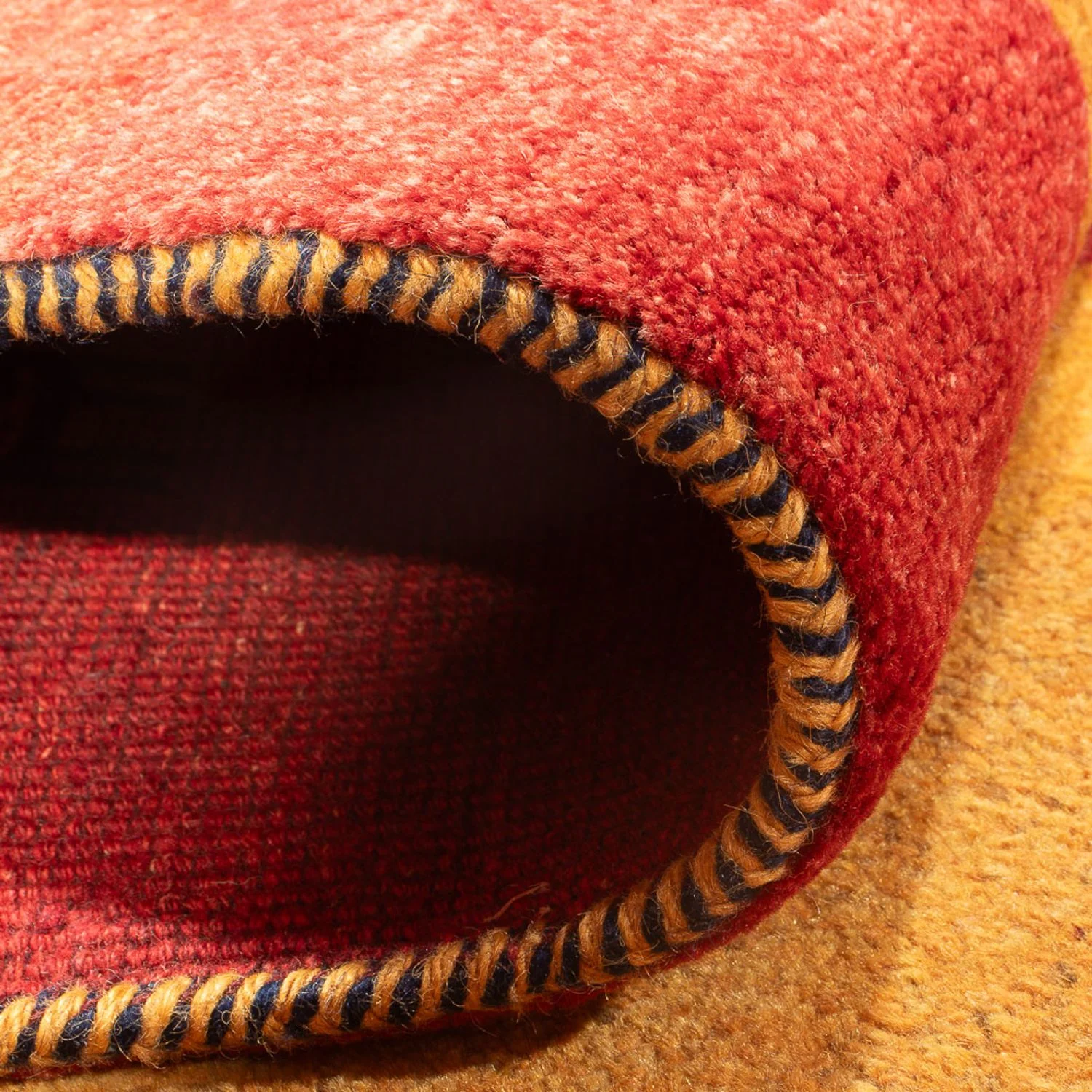 Gabbeh Persisch Teppich 177x75cm - Perserteppich Wollteppich - Image 4
