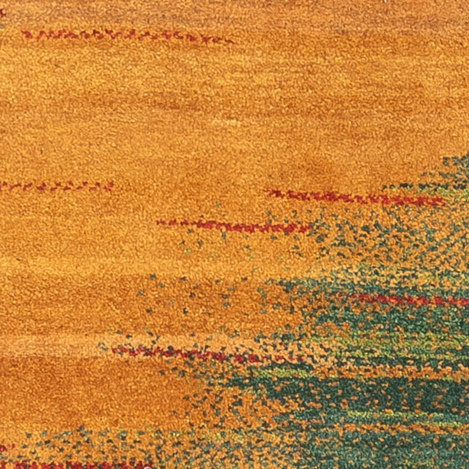 Gabbeh Persisch Teppich 186x71cm - Perserteppich Wollteppich - Image 2
