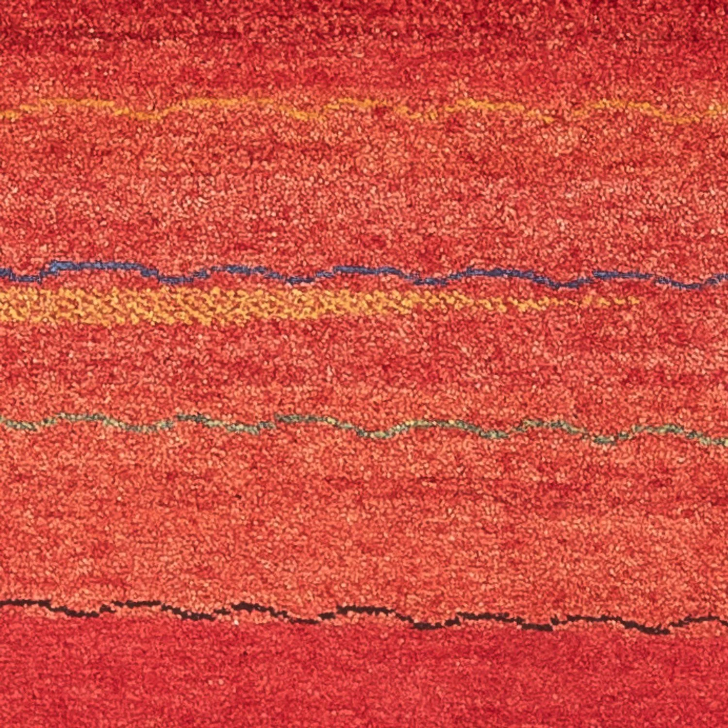 Gabbeh Persisch Teppich 187x87cm - Perserteppich Wollteppich - Image 2