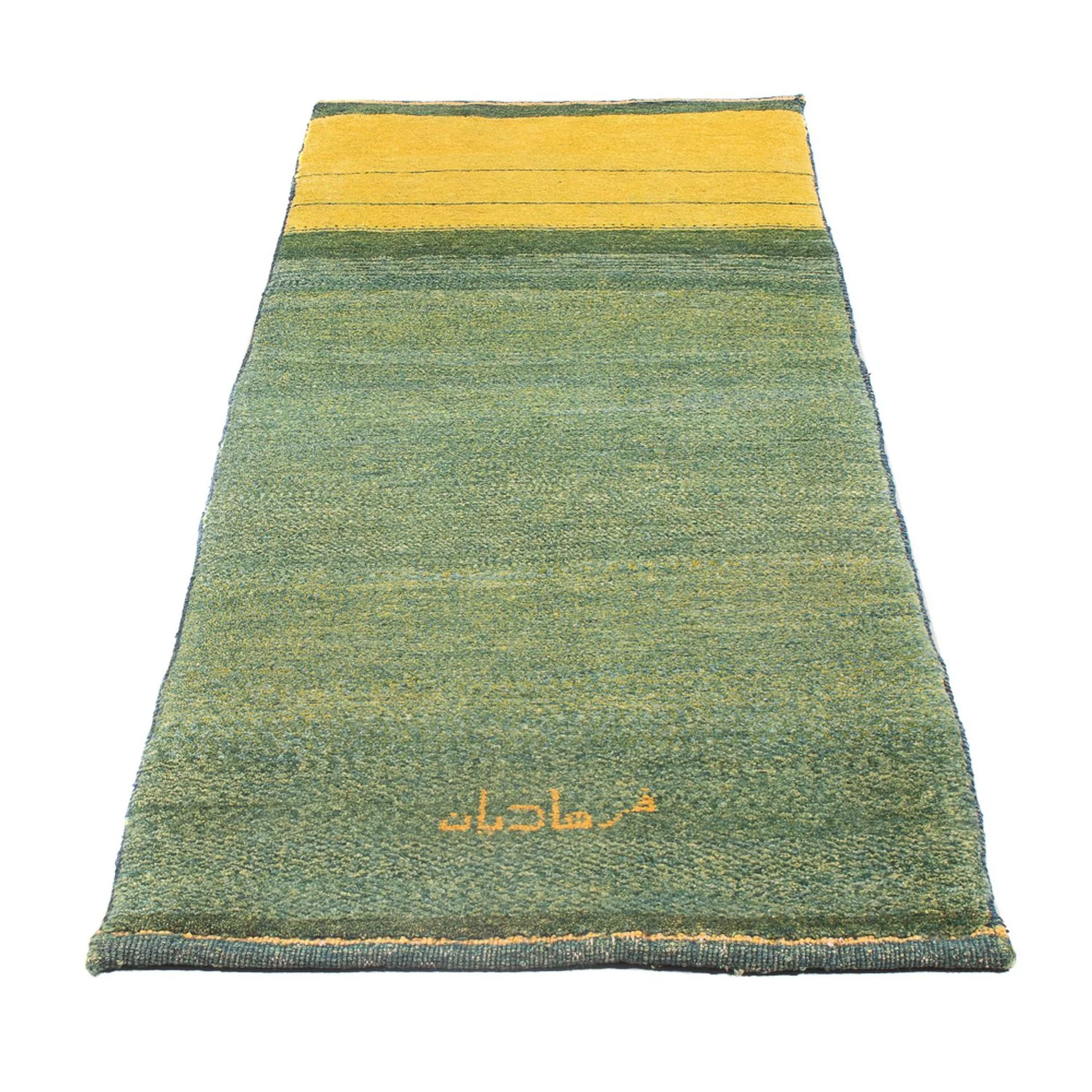 Gabbeh Persisch Teppich 188x65cm - Perserteppich Wollteppich - Image 5