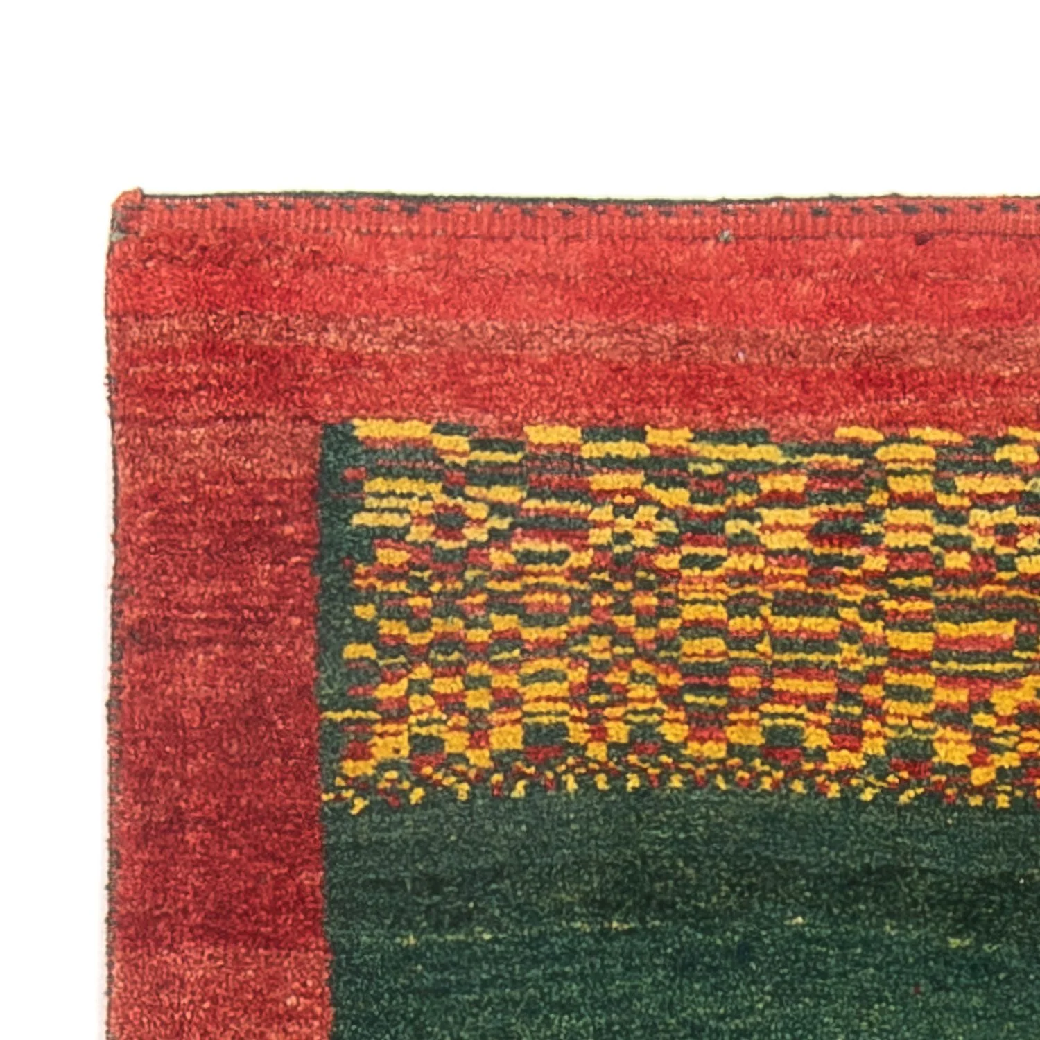Gabbeh Persisch Teppich 190x84cm - Perserteppich Wollteppich - Image 3