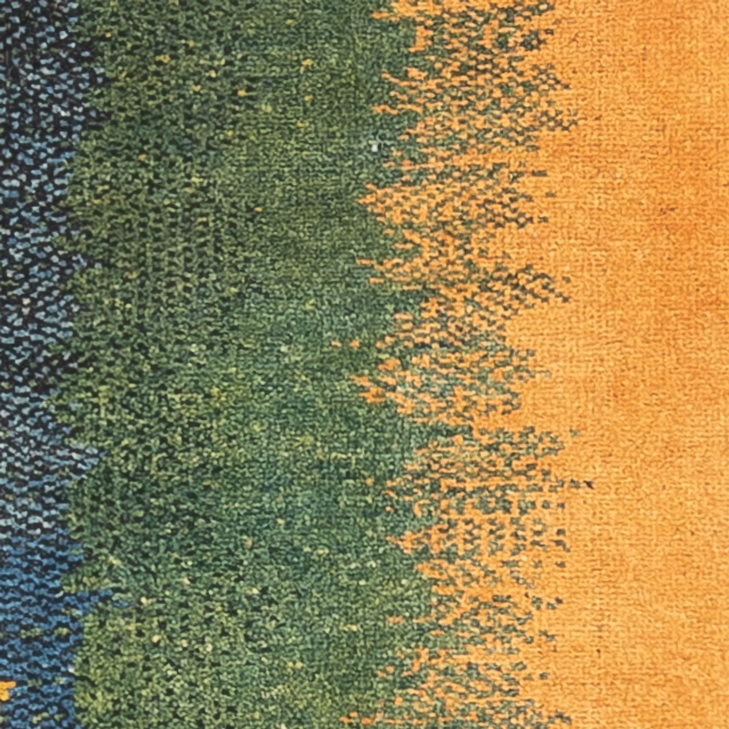 Gabbeh Persisch Teppich 202x68cm - Perserteppich Wollteppich - Image 2