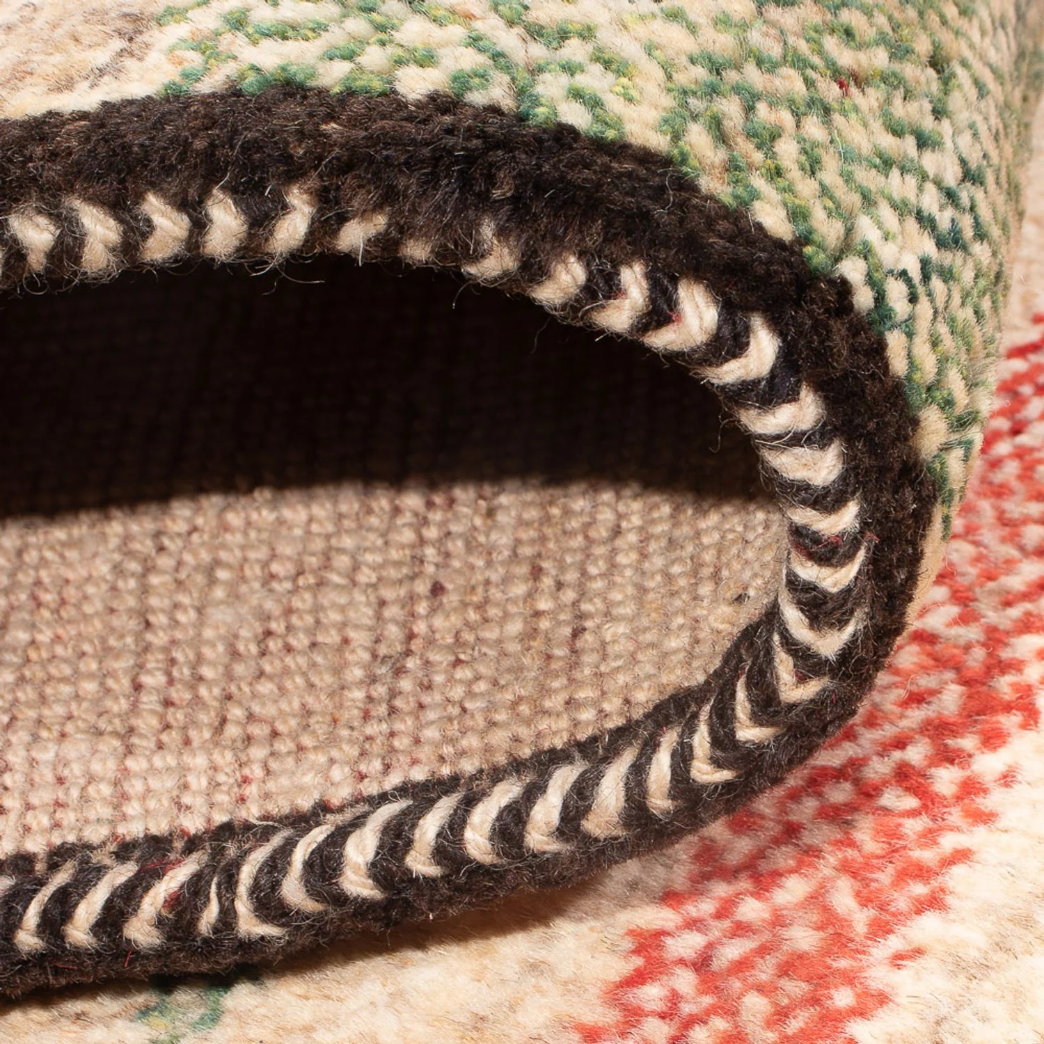 Gabbeh Persisch Teppich 205x78cm - Perserteppich Wollteppich - Image 4