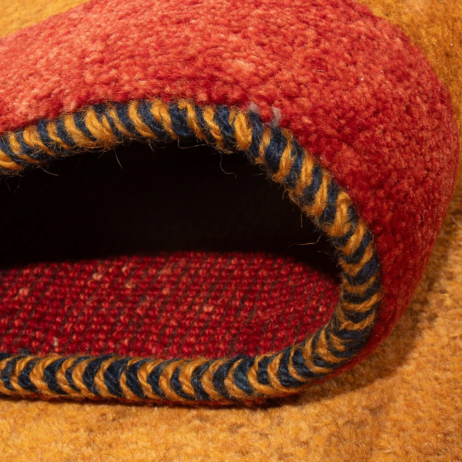 Gabbeh Persisch Teppich 225x80cm - Perserteppich Wollteppich - Image 4