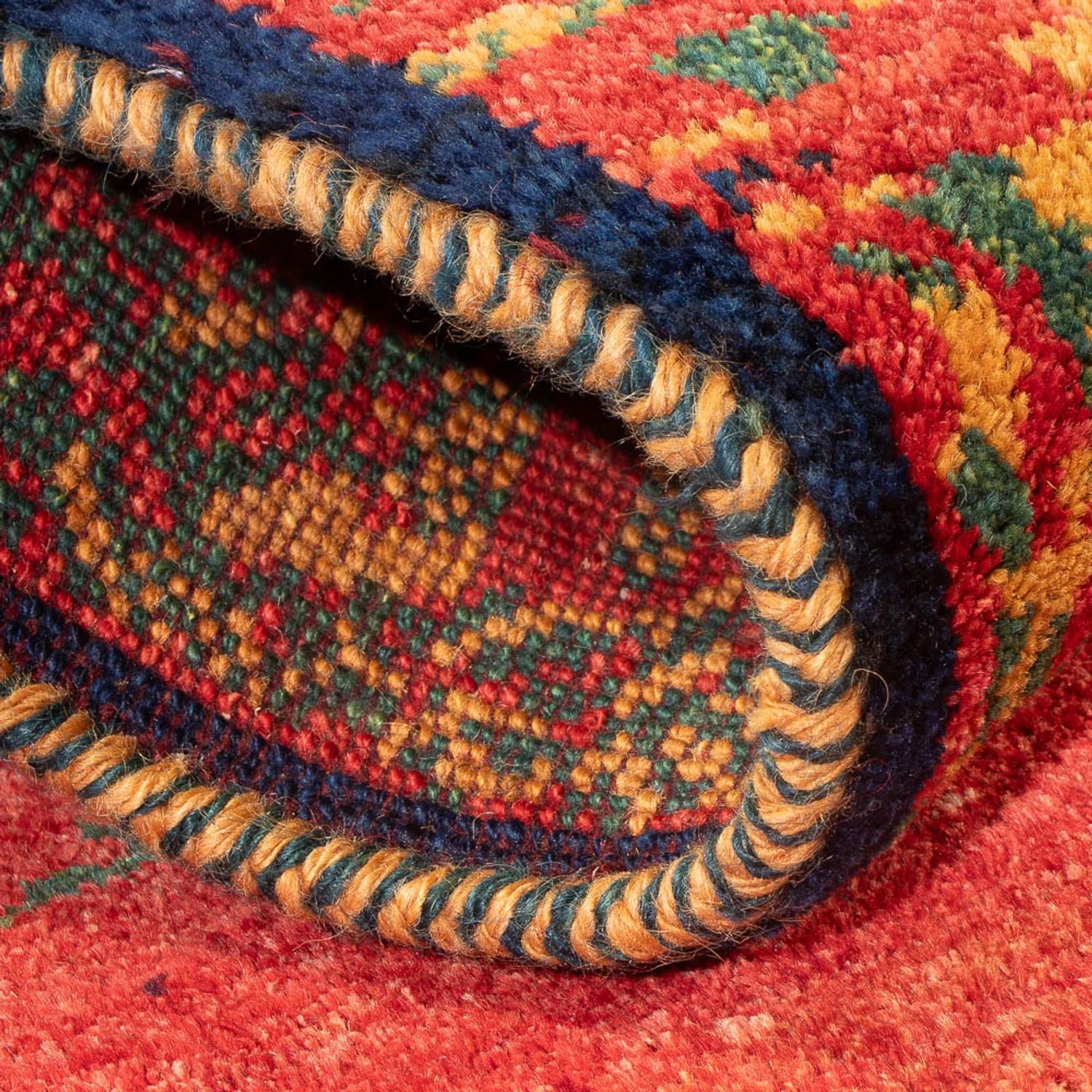Gabbeh Persisch Teppich 235x75cm - Perserteppich Wollteppich - Image 4