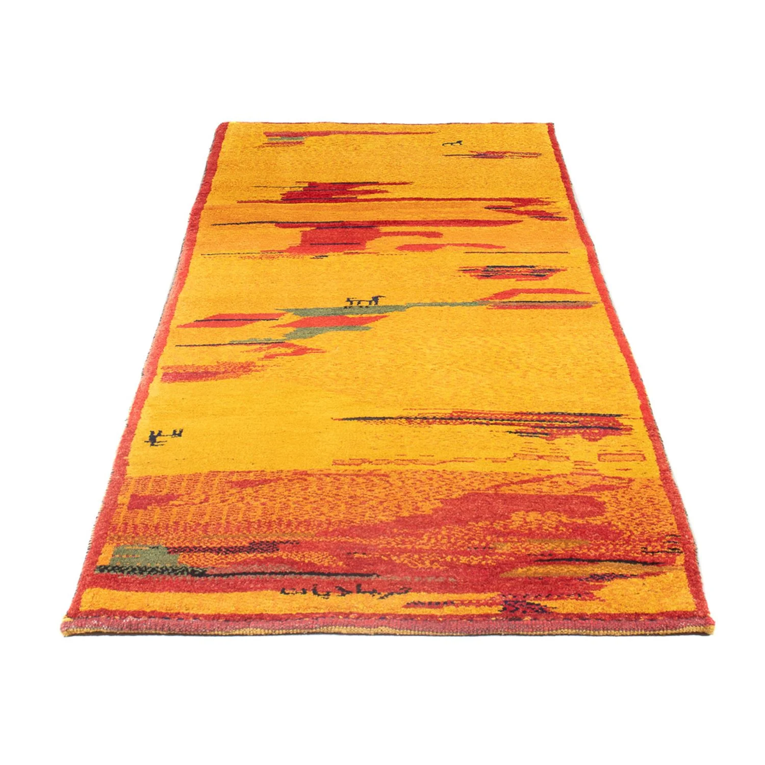 Gabbeh Persisch Teppich 235x85cm - Perserteppich Wollteppich - Image 5