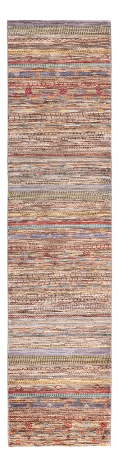 Gabbeh Persisch Teppich 340x78cm - Perserteppich Wollteppich