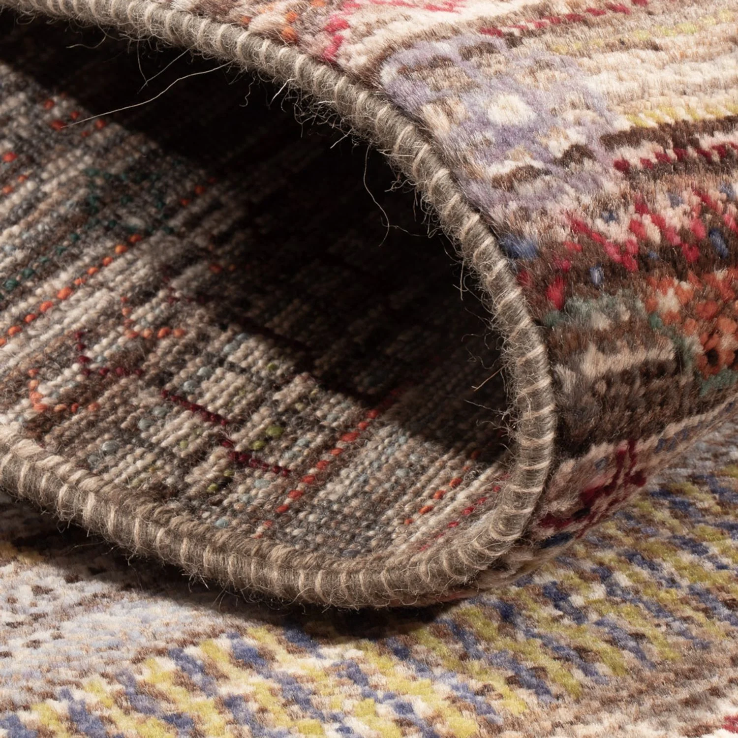 Gabbeh Persisch Teppich 340x78cm - Perserteppich Wollteppich - Image 4
