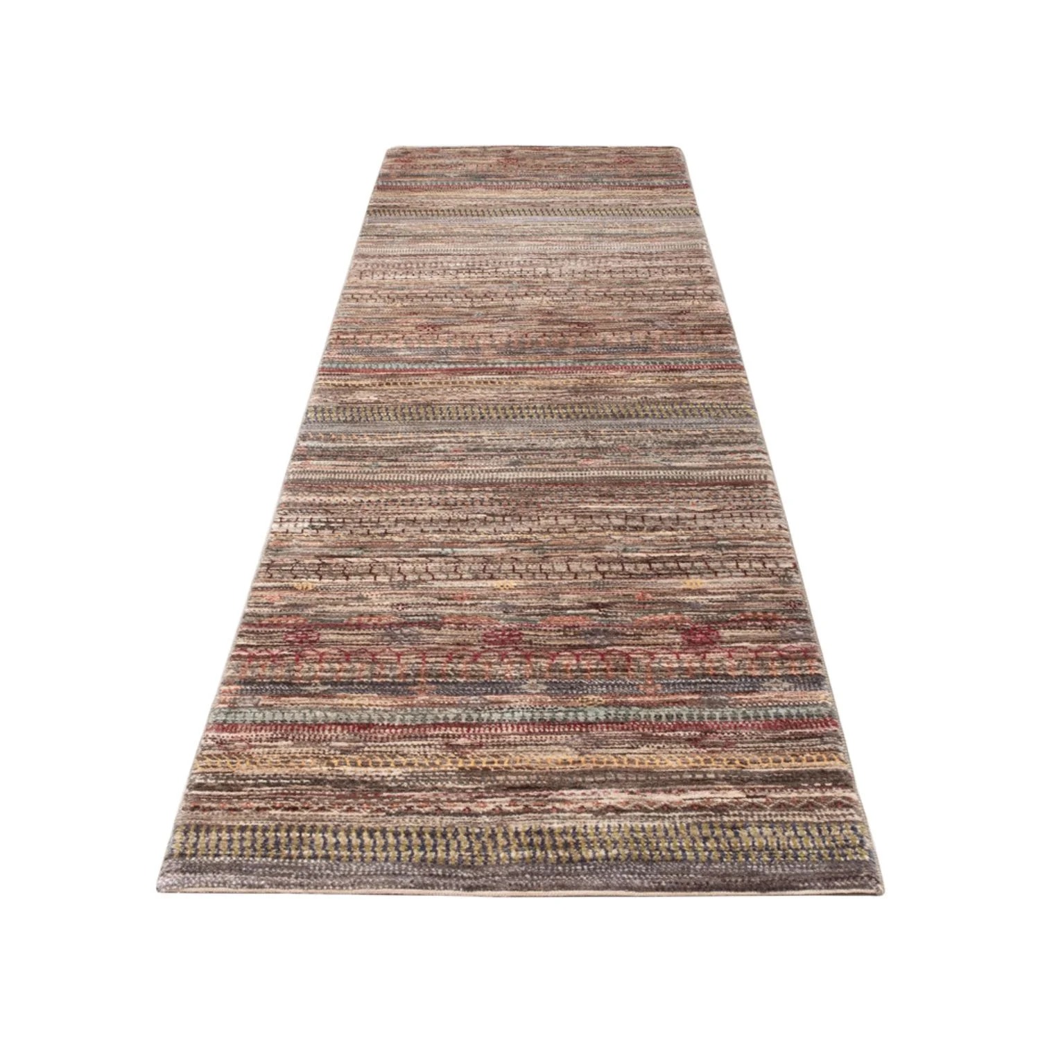 Gabbeh Persisch Teppich 340x78cm - Perserteppich Wollteppich - Image 5