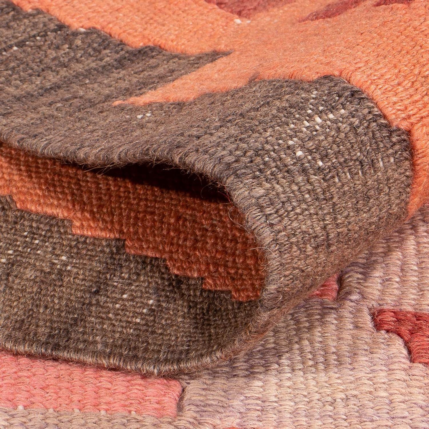 Läufer Kelim - Old - 270 x 110 cm - mehrfarbig - Image 4