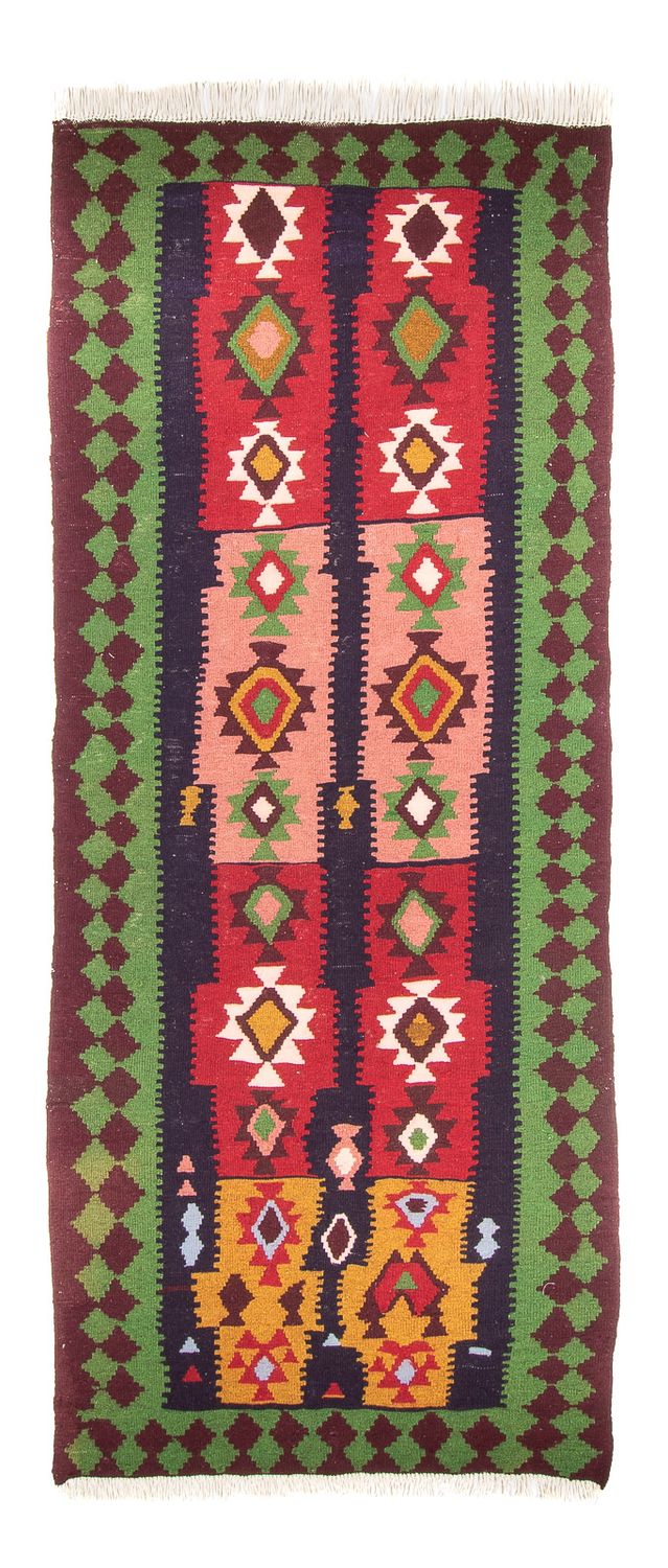 LĂ€ufer Kelim - Old - 275 x 110 cm - mehrfarbig