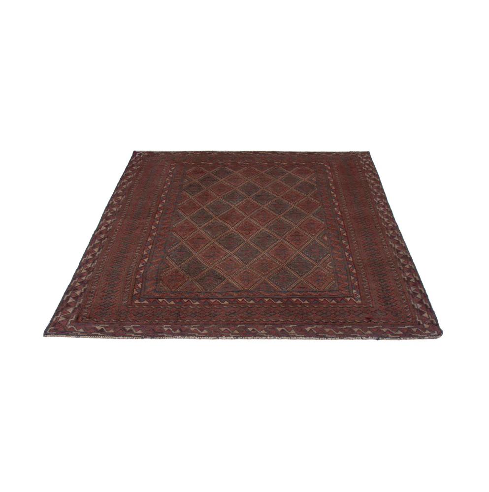 Kelim Afghan Teppich 187x157cm - Image 6