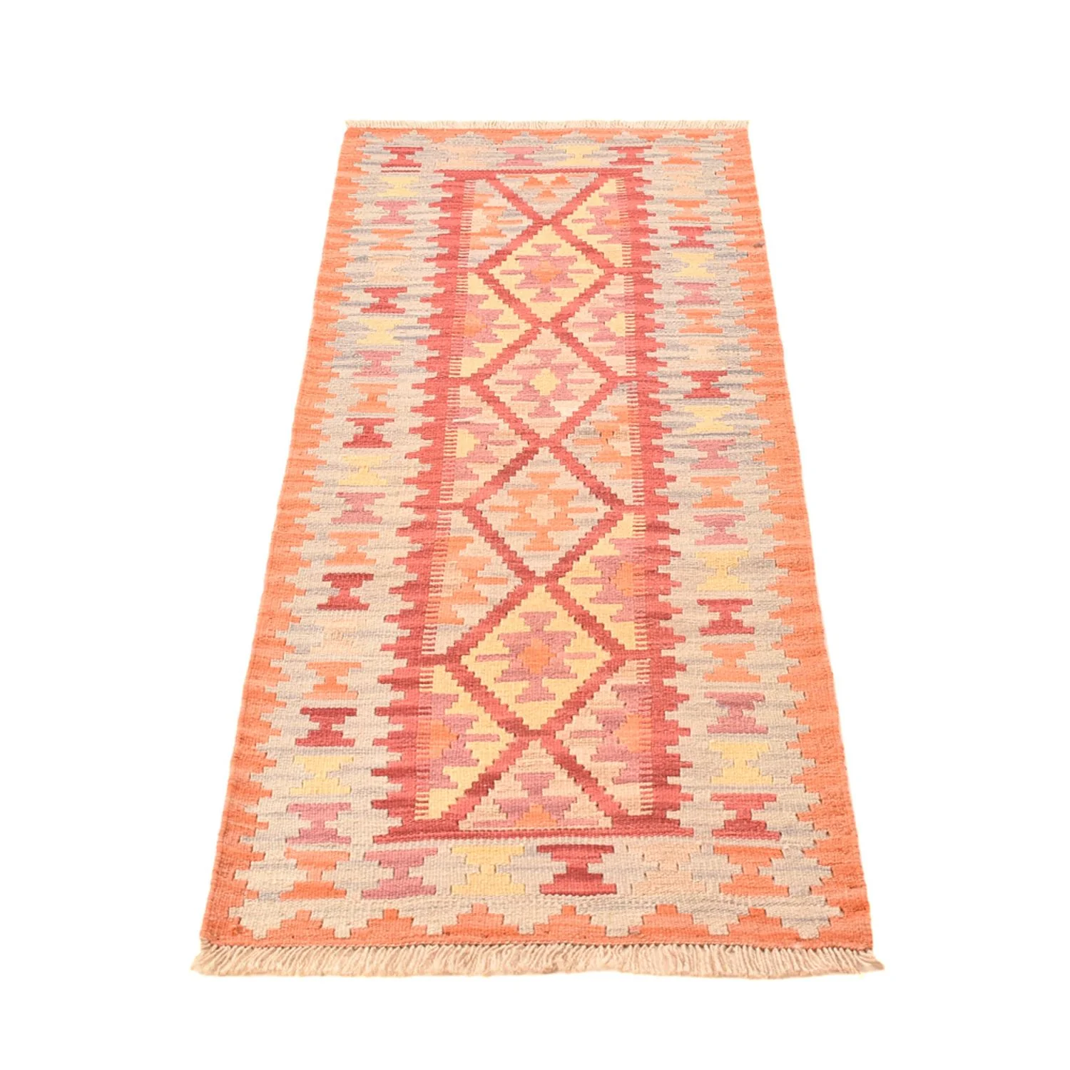 Kelim Fars Teppich 194x65cm - Image 5