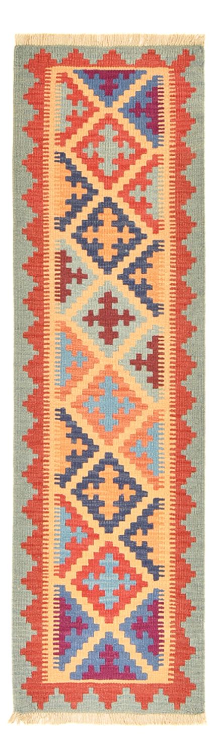 LĂ€ufer Kelim - Oriental - 196 x 58 cm - mehrfarbig