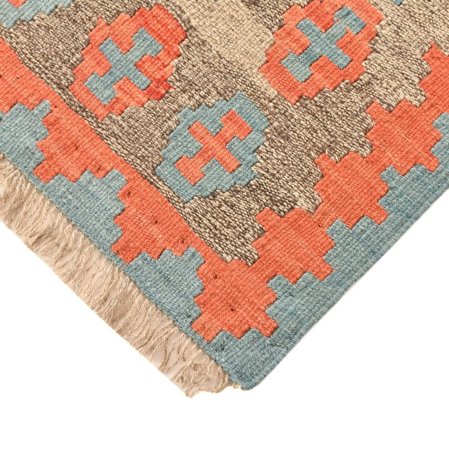 Läufer Kelim - Oriental - 196 x 84 cm - mehrfarbig - Image 2